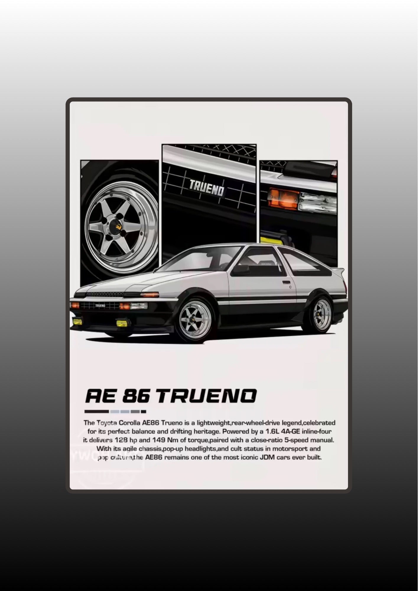 TOYOTA AE 86 TRUENO