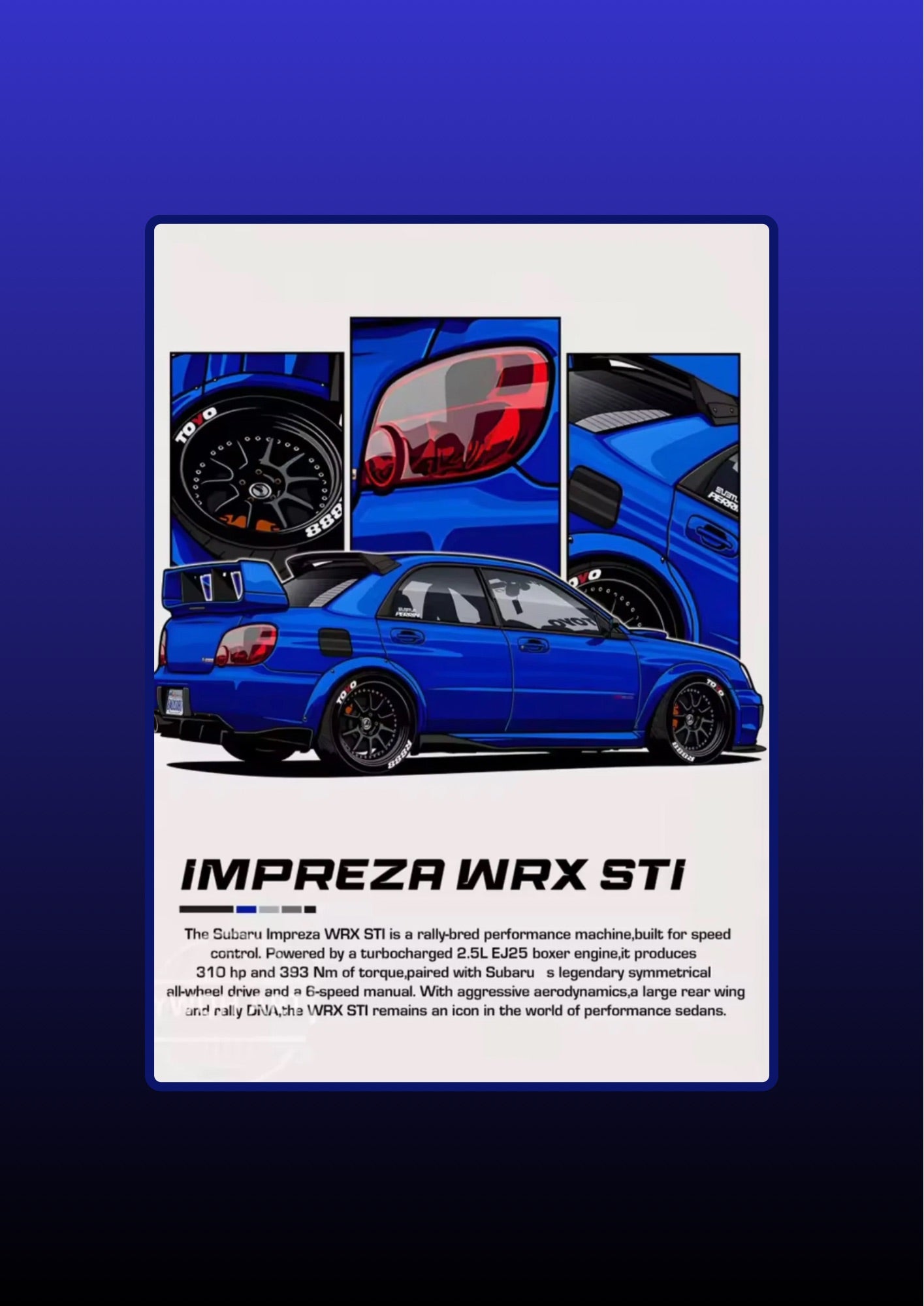 SUBARU IMPREZA WRX STI
