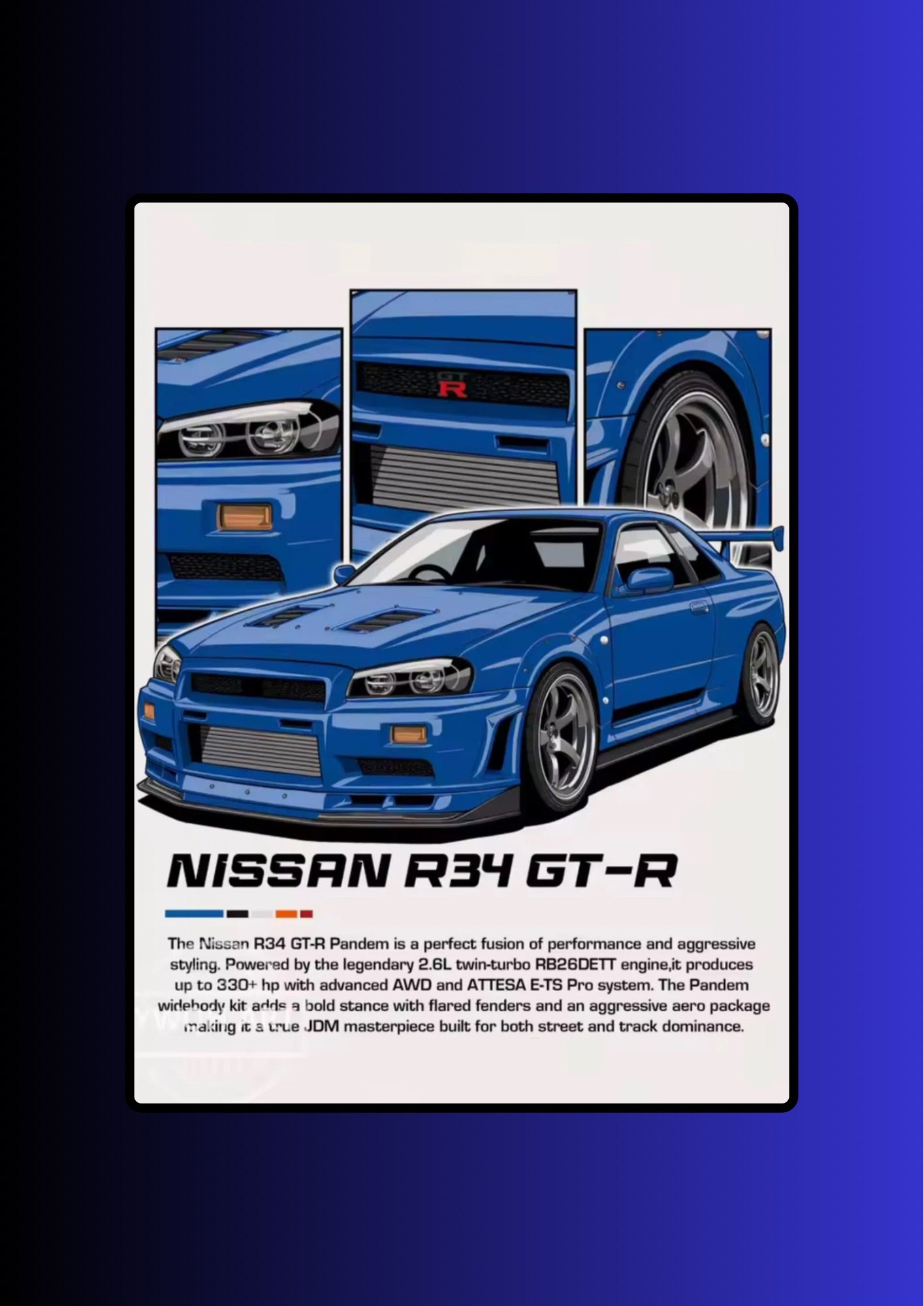 NISSAN R34 GT-R