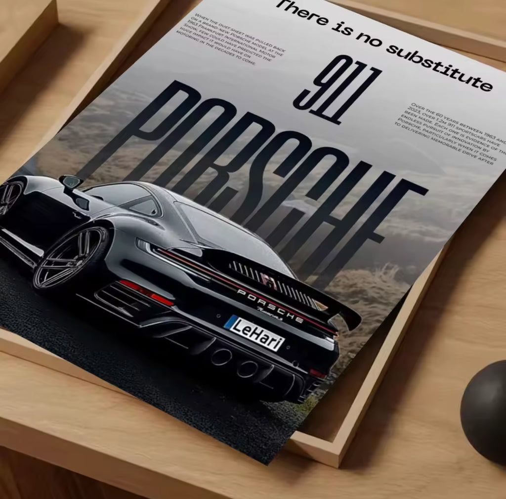 Poster Porsche 911 GT3RS