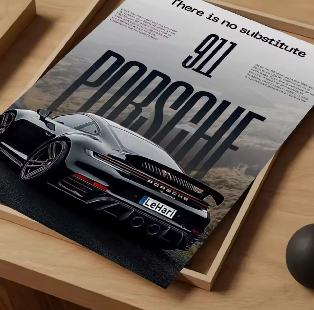 Poster Porsche 911 GT3RS