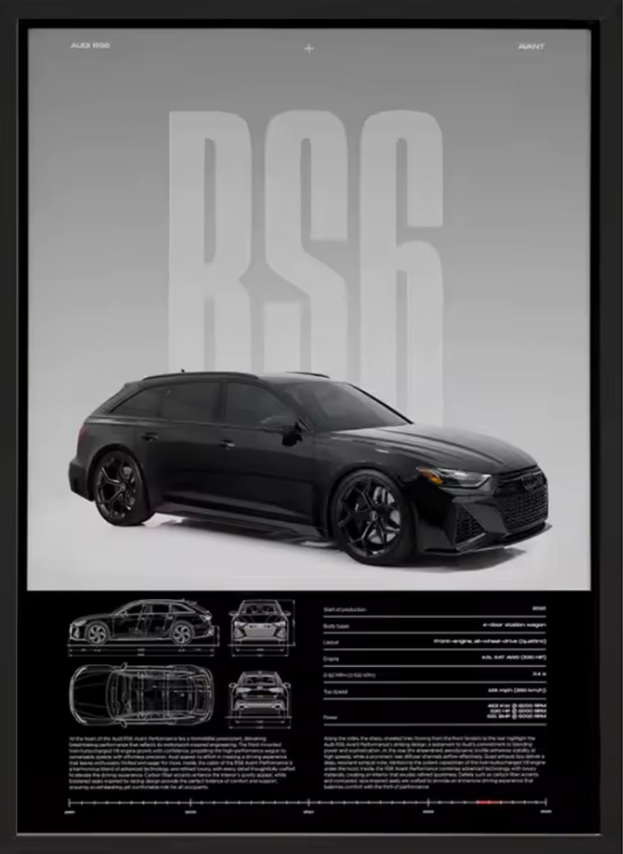 Poster voiture de sport