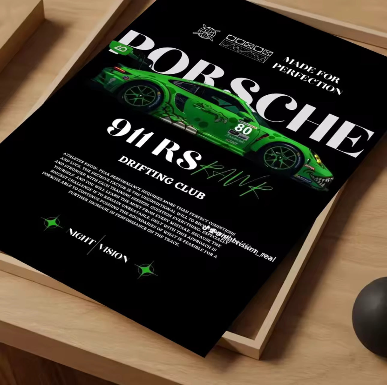 Poster Porsche 911 GT3RS