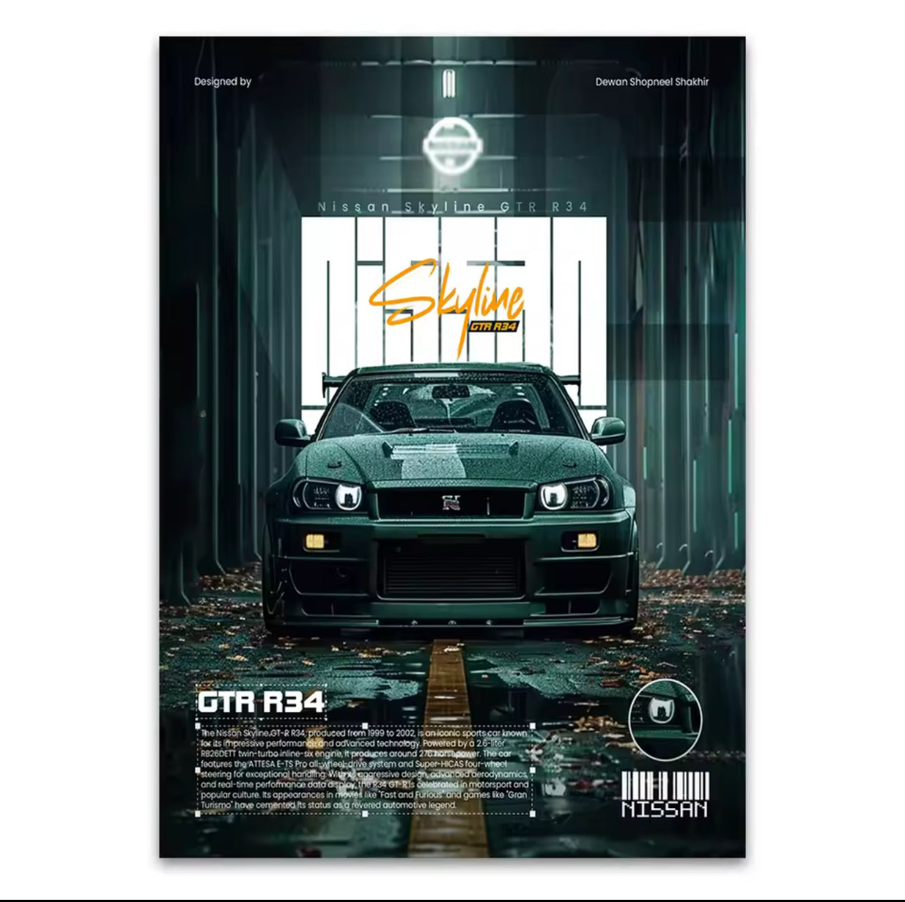 Nissan Skyline GTR R34