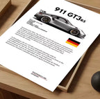 Poster Porsche 911 GT3RS