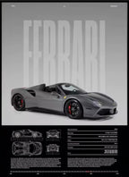 Poster voiture de sport
