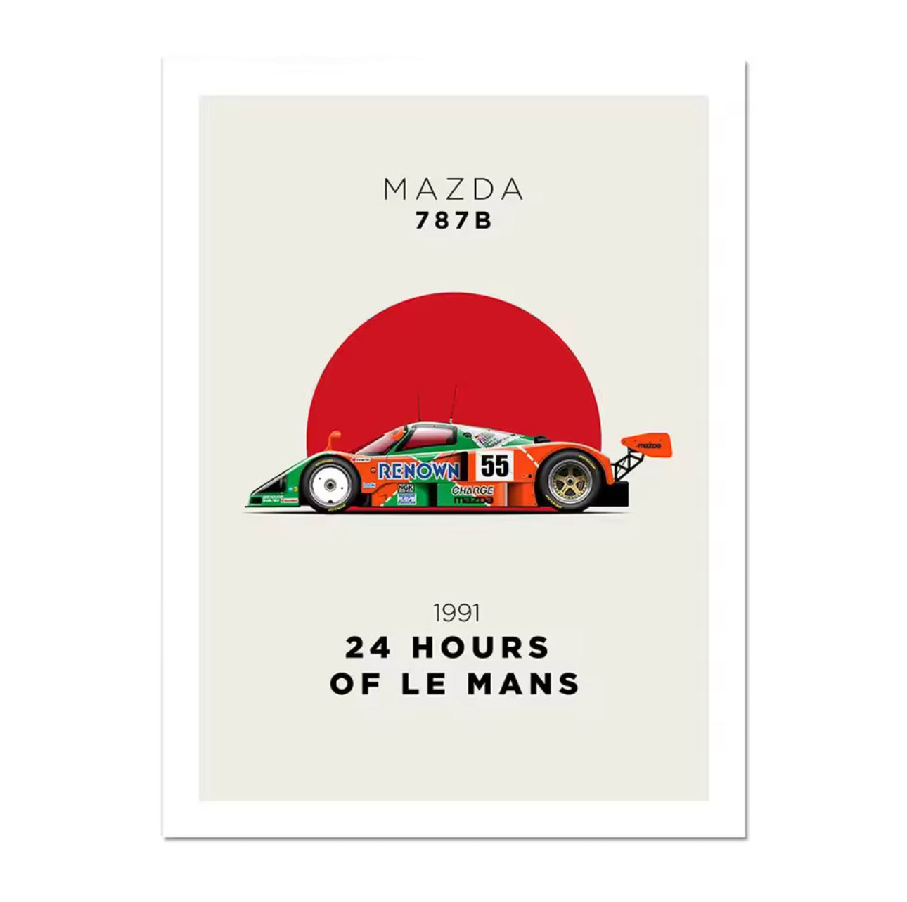 Mazda 787B I 24h du Mans