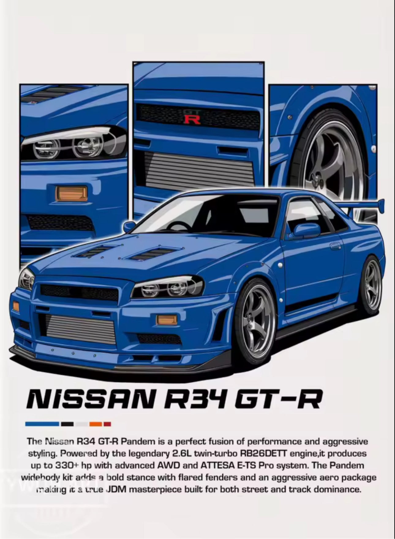 NISSAN R34 GT-R