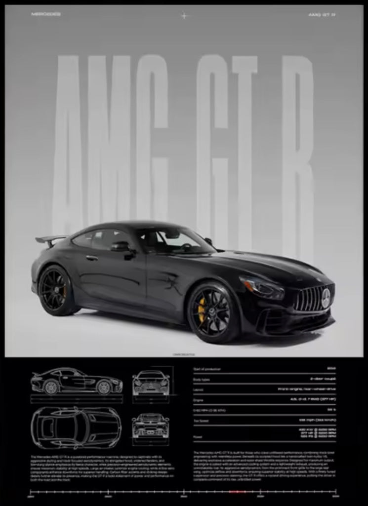 Poster voiture de sport
